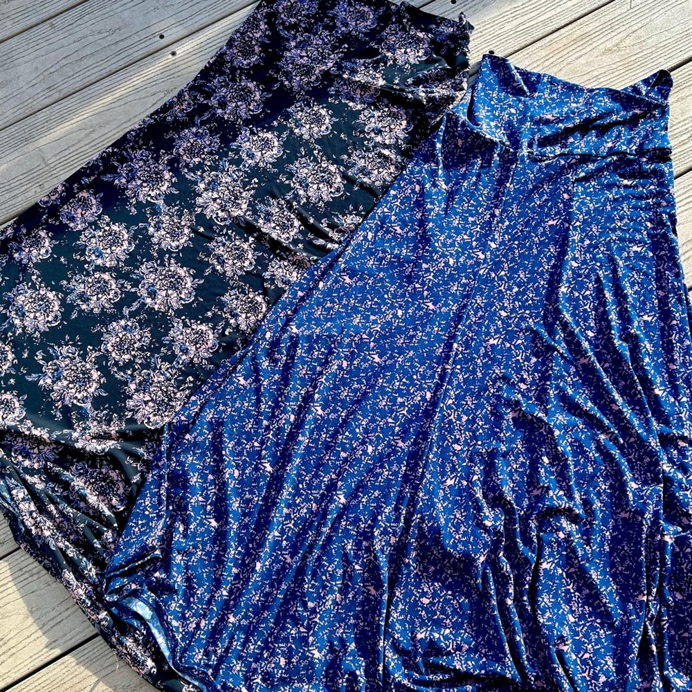 50% off Sale‼️ Labor Day 🇺🇸 must be bundled 2 LuLaRoe Maxi Skirts - size S